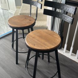 Rustic Bar Stools