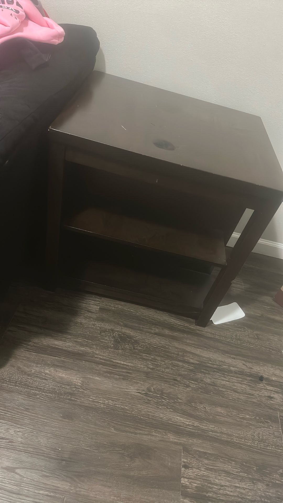 Brown end table