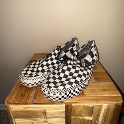All Checkered Vans