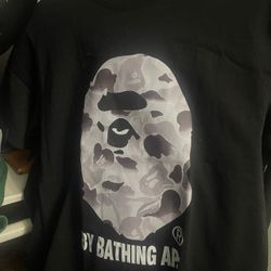 Size large Bape big head tee