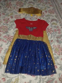 Disfraz De Wonder Woman Para Niña Talla 2