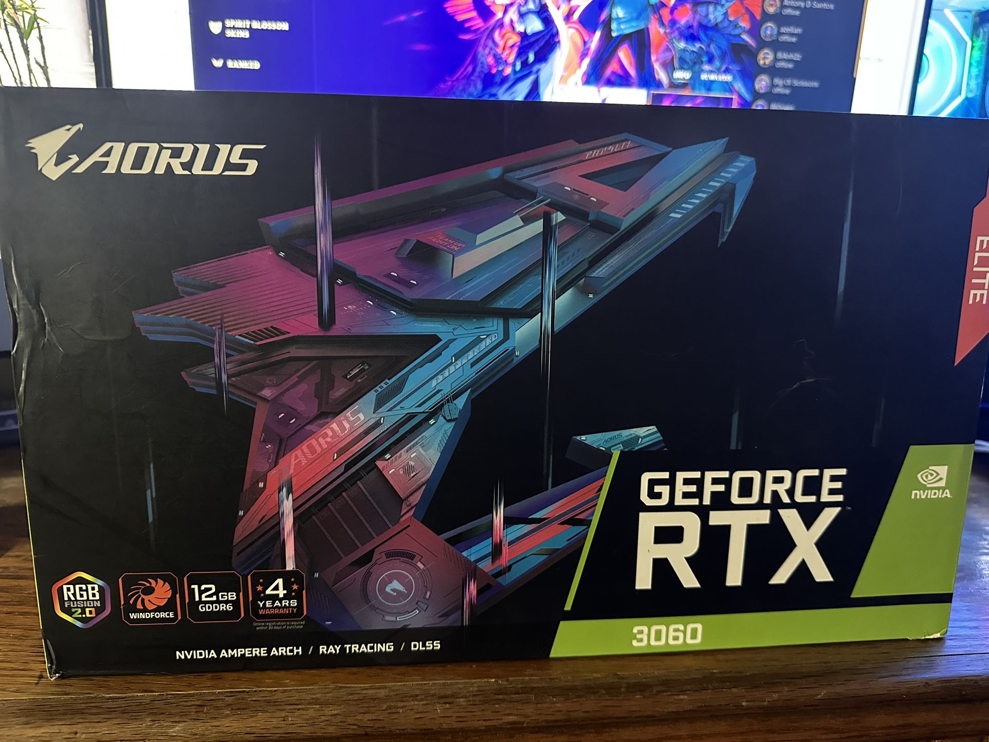 Aorus Rtx 3060 12GB