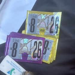 PA STICKERS !  August 2026 