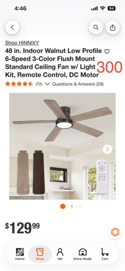 Ceiling fan