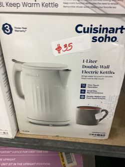 Cuisinart Soho 1-Liter Double-Wall Electric Kettle