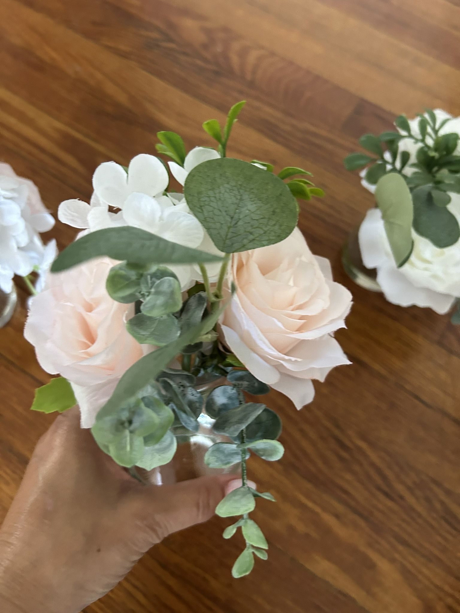 Small Vases With Flowers
