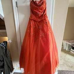 Prom Or Hoco Beads Dress
