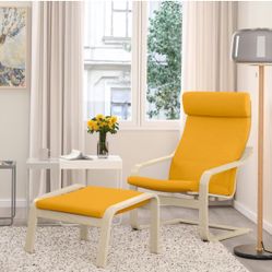 IKEA Armchair and Leg Rest