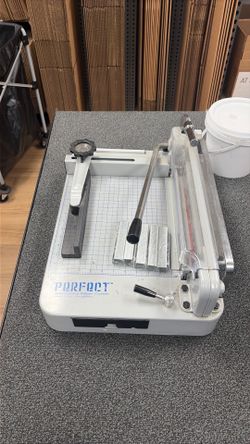Perfect G12 Pro Heavy Duty Stack Paper Cutter / Guillotine – Print Shop Quality – OBO