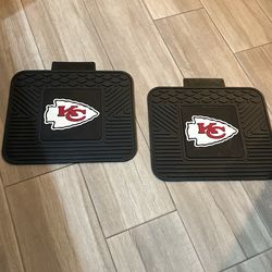 KANSAS CITY CHIEFS Back Seat Floor Mats 