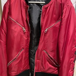 Red Men Jacket- Size Large