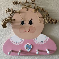 Little Girls Ribbon / Trinket Holder - Girls Bedroom Decor