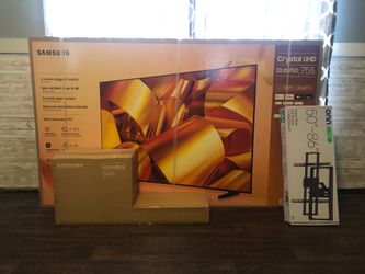 Tv Sound bar and TV mount bundle