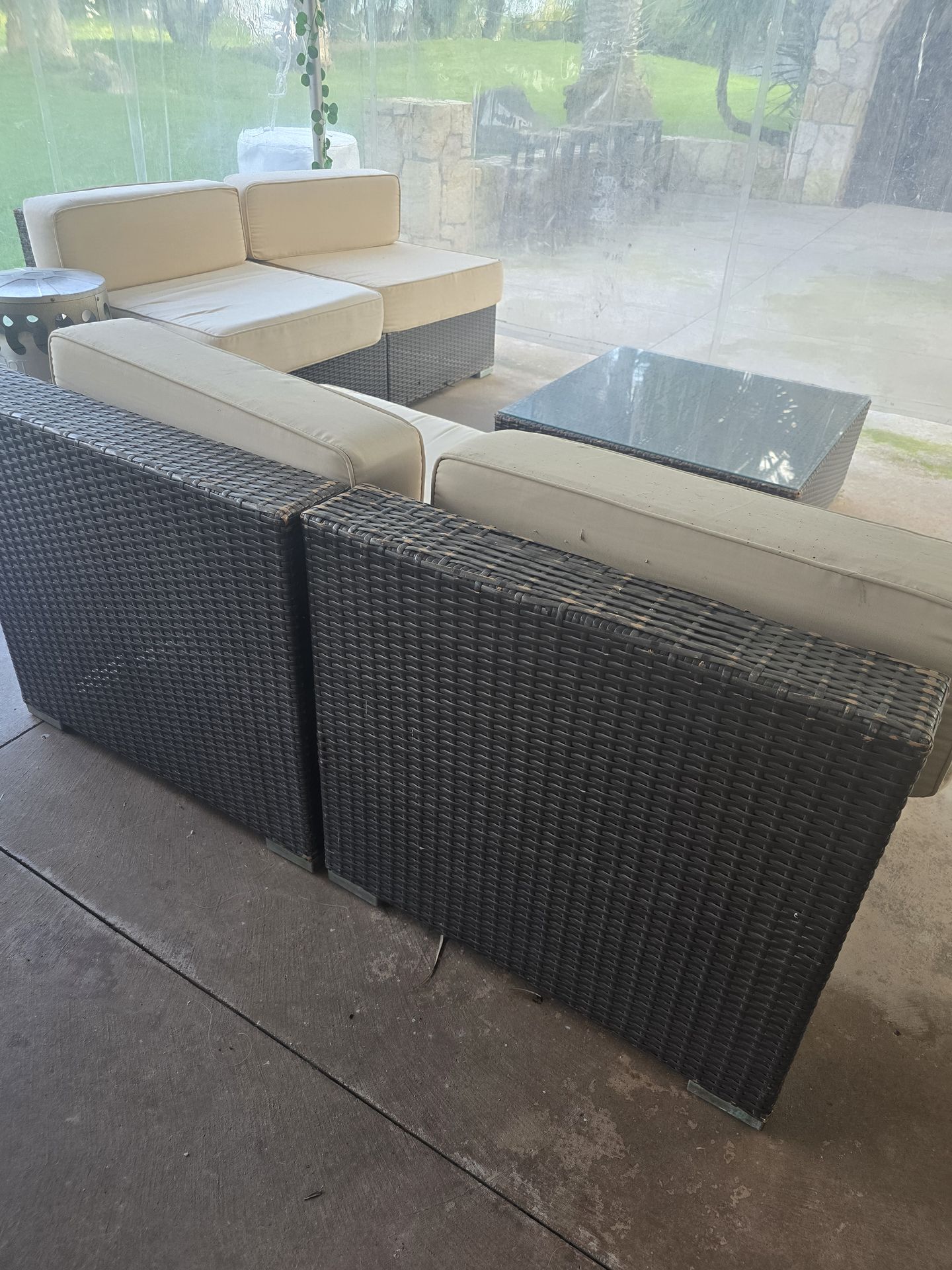 Rattan Outdoor 5 pce set