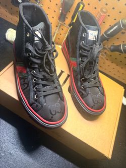 Gucci Tennis High-Top Sneakers