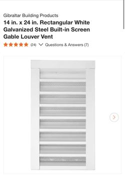 Gable Louver Vent