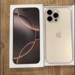 iPhone 16 Pro Max Gold 256 GB Brand New 