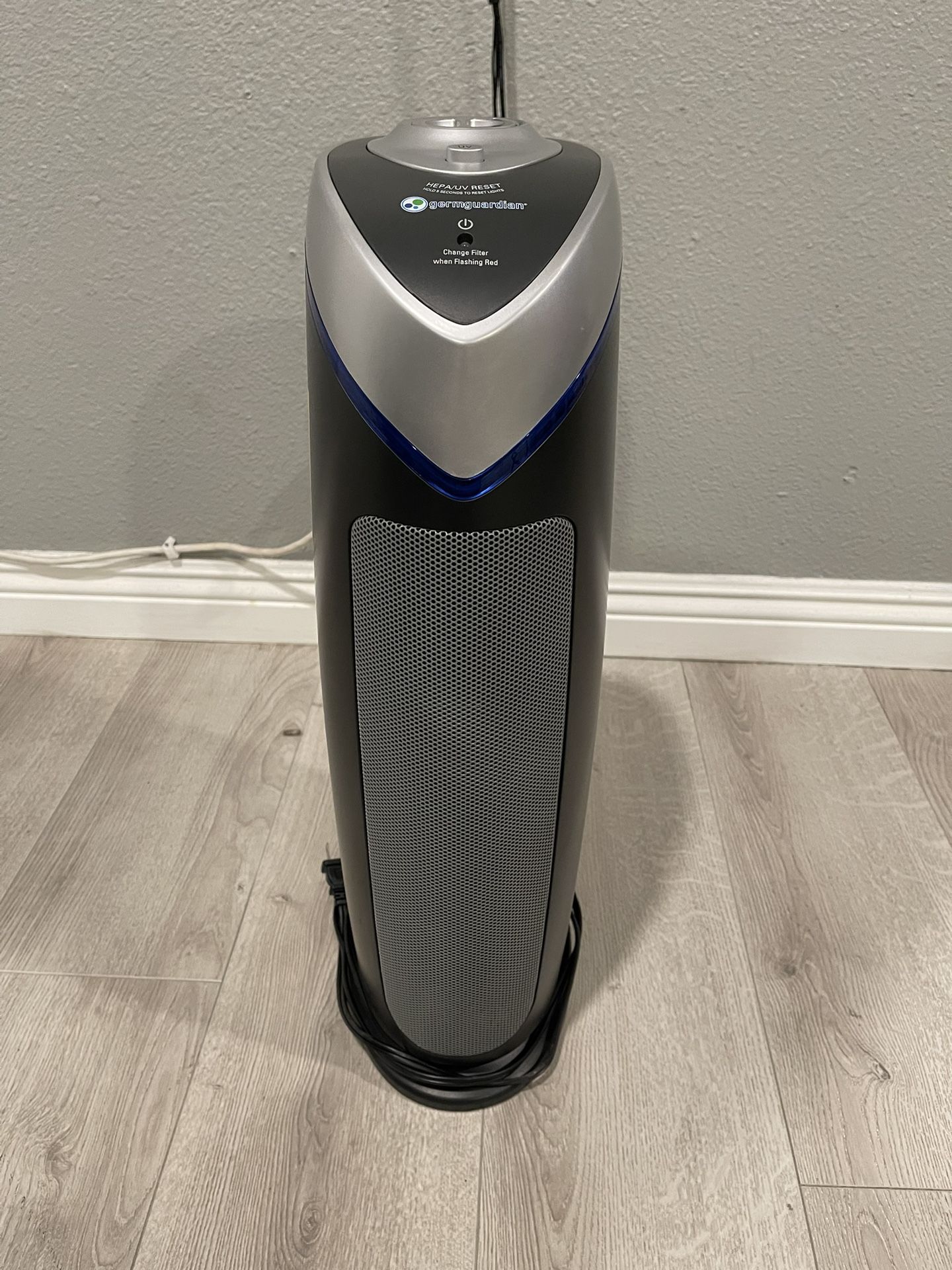 GermGuardian AC4825 Air Purifier - HEPA & UV-C Light, Black (No Box)