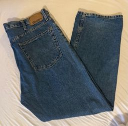 Denizen From Levi's Men's Regular Fit Blue Jeans 42x30