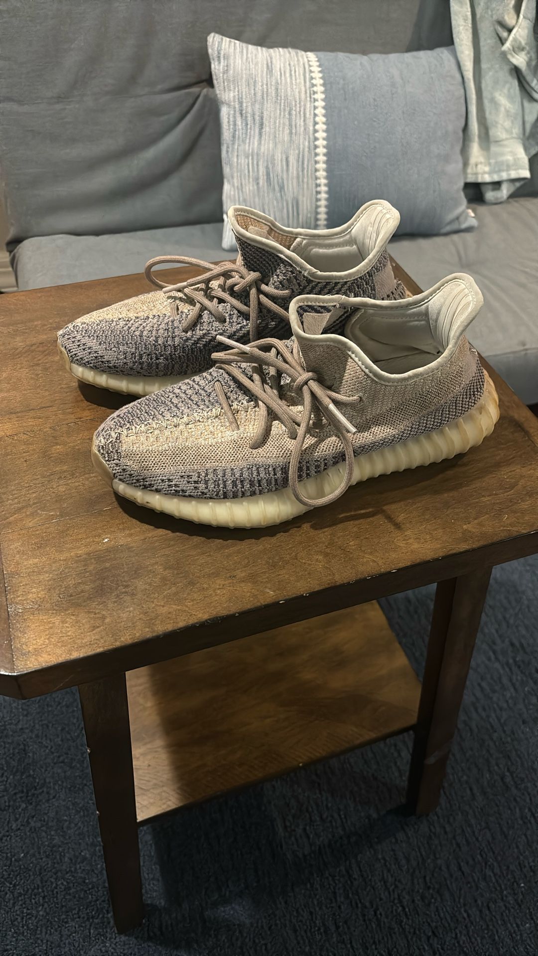 Adidas Yeezy Boost 350 V2 Ash Pearl size