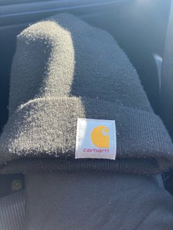 Carhartt Black Knit Beanie Hat