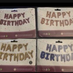 Banner Balloons I Have Different Color Available 