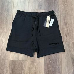 Black Essential Shorts