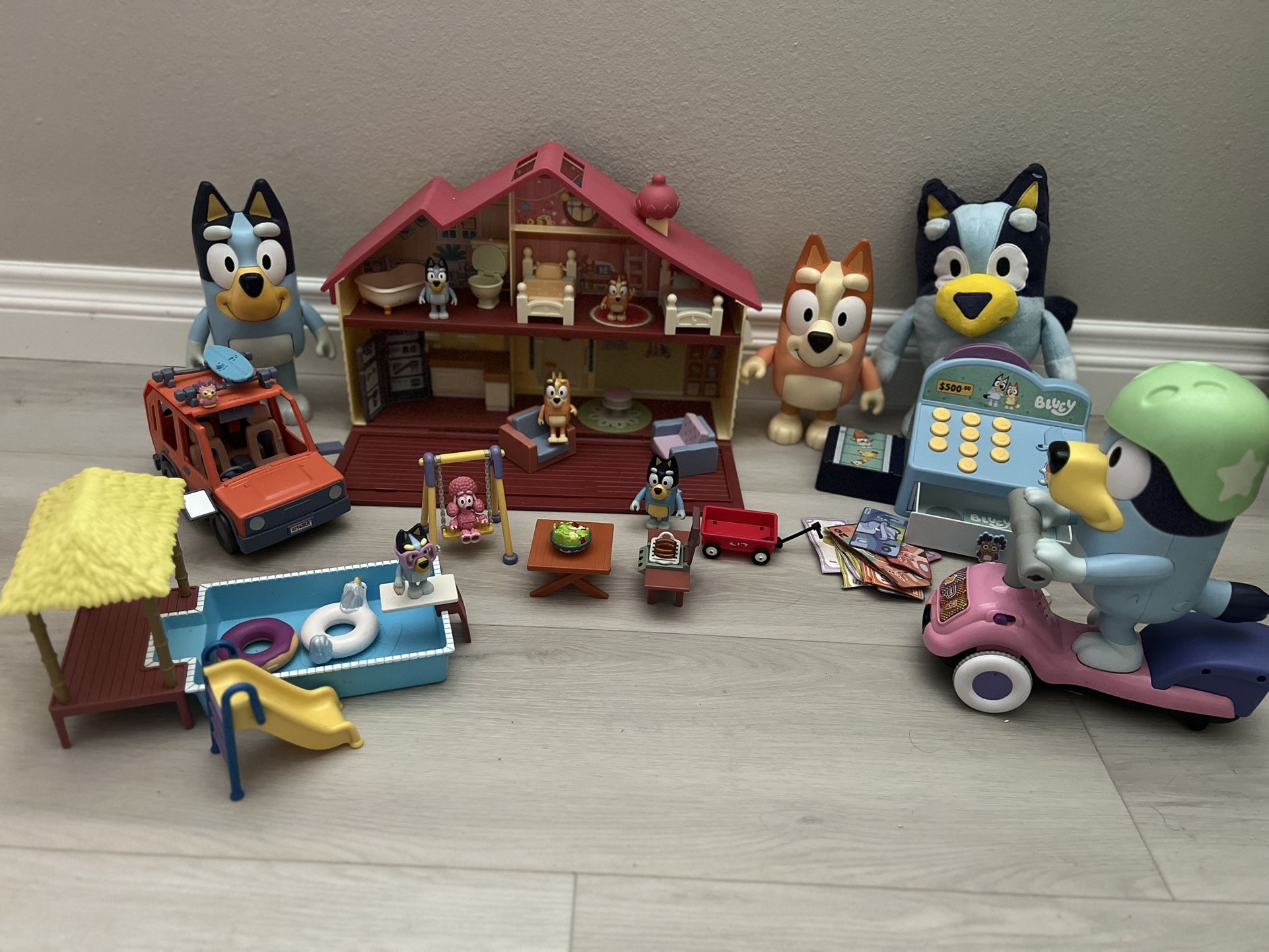 Bluey Toy Lot