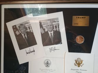 2017 trump & pence all programs original,sign as see, hate sell need buy  doors