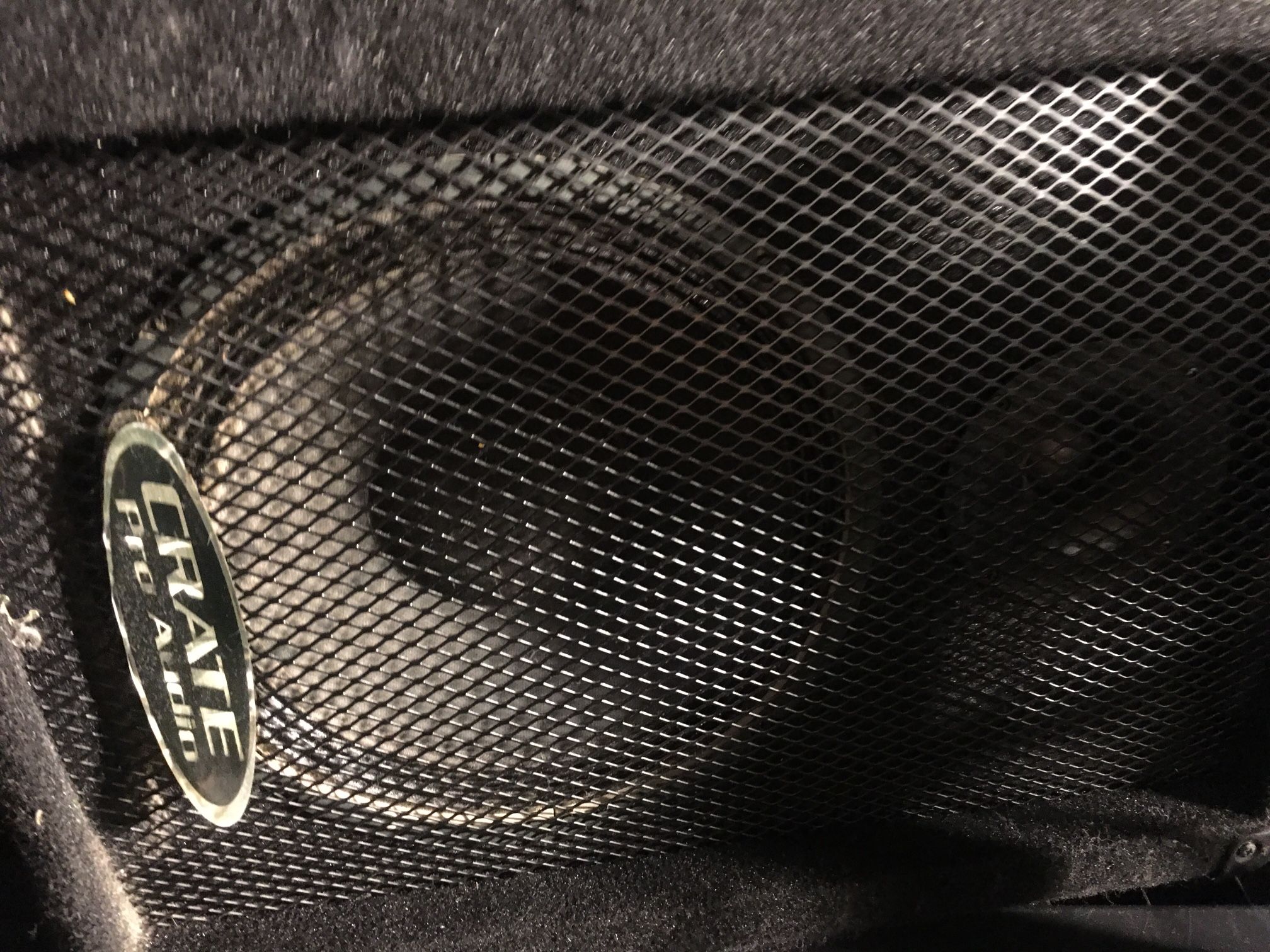 Crate And Kustom PA Speakers/Stage Monitors Pair 