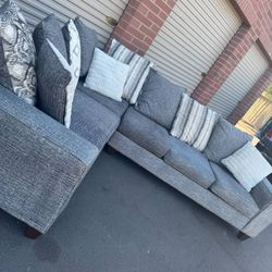 Awesome Nice Gray Sectional Couch 