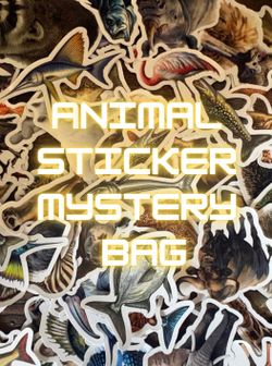 Mystery Realistic Animal Sticker Packs
