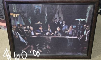 All The Gangster Fathers Playing Poker
