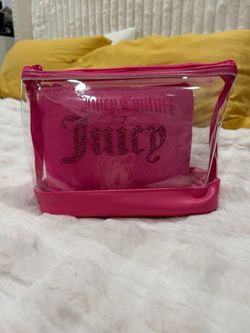 Juicy couture makeup bag