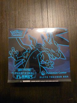 Phantasmal Flames Pokemon Center Elite Trainer Box, Sealed