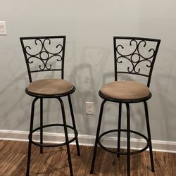 Swivel Barstools (Pair)
