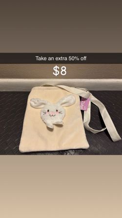 Bunny canvas bag