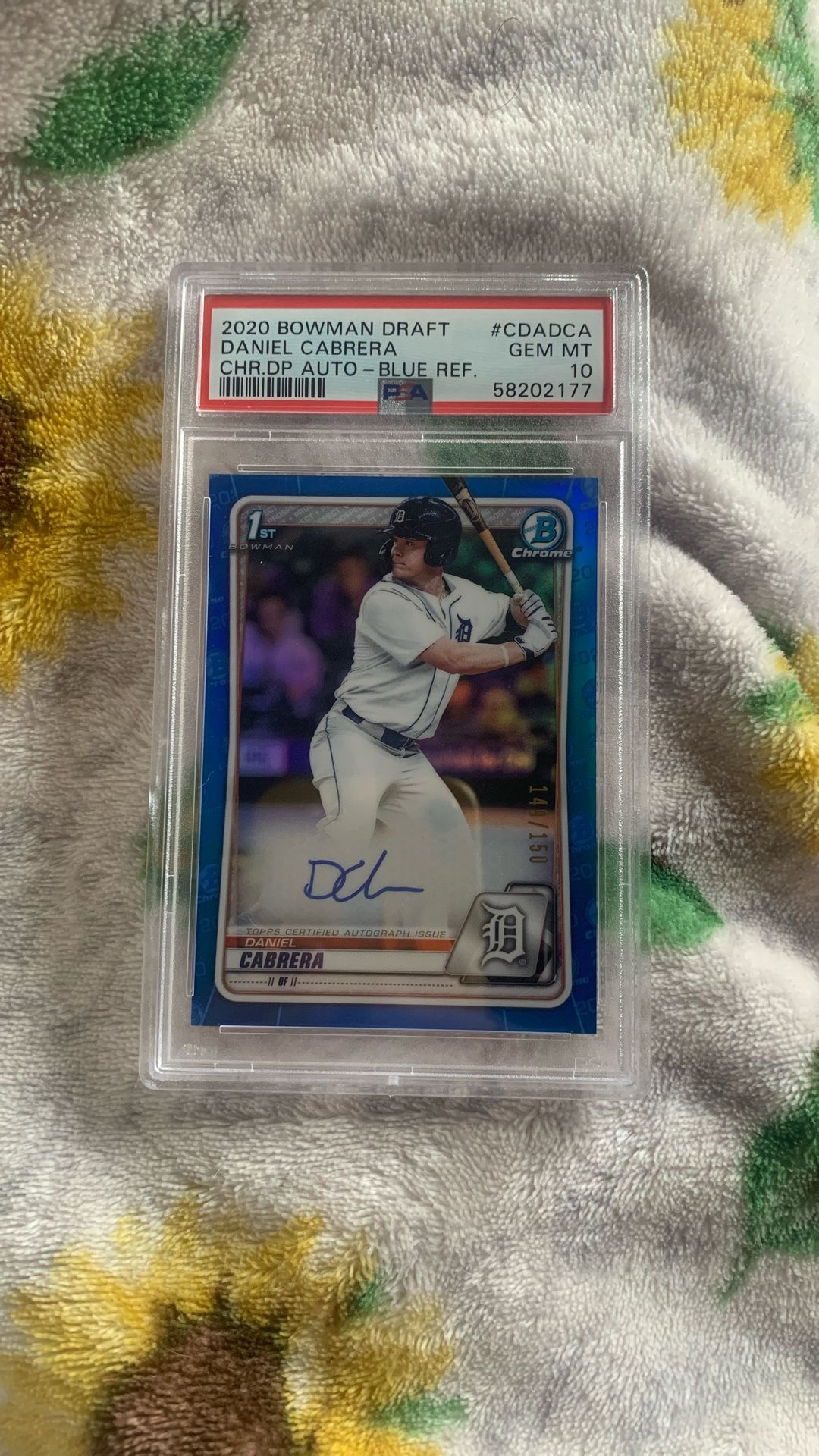 Daniel Cabrera Autographed MLB Trading Card