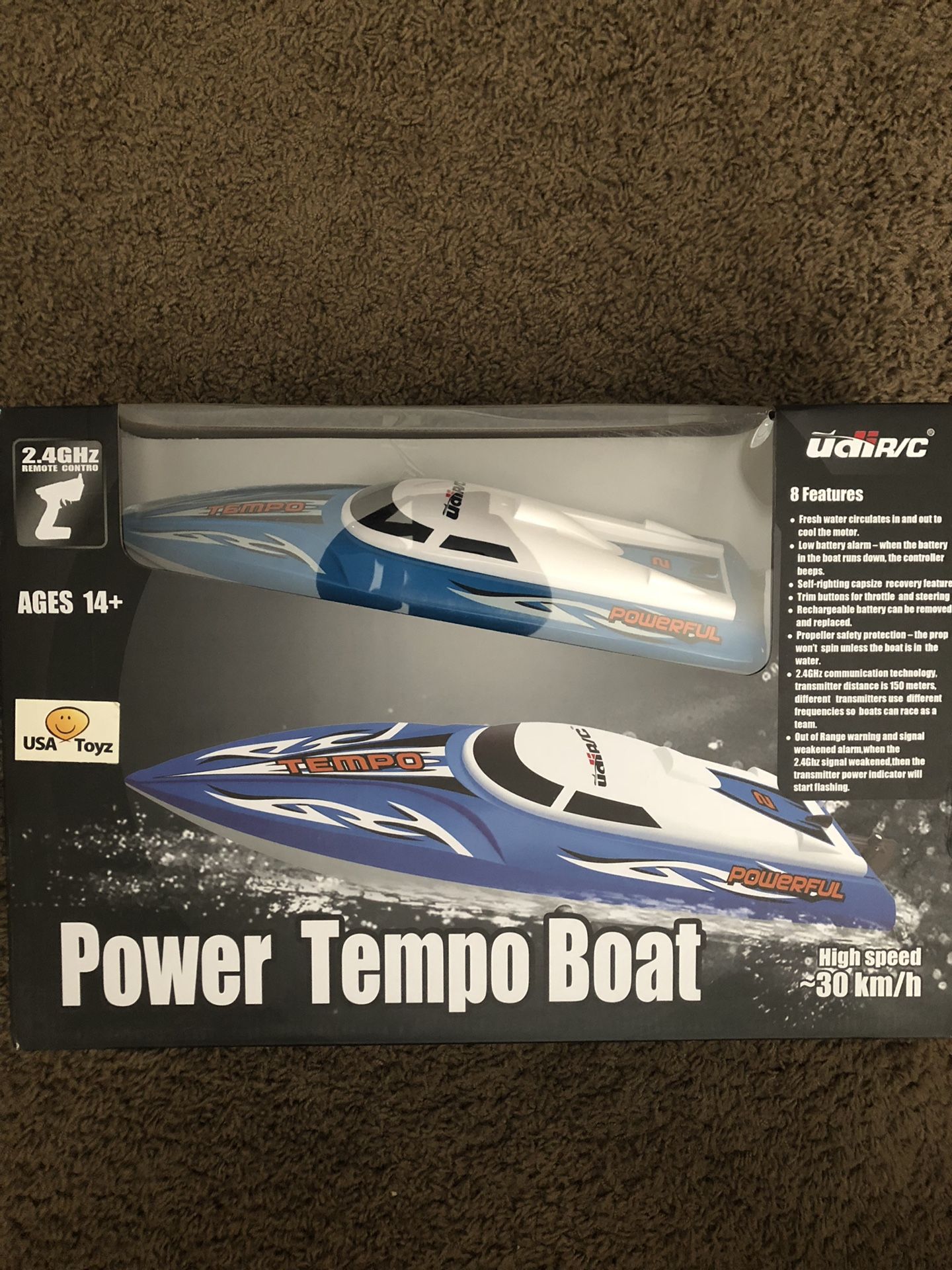 UDI R/C power tempo boat. Udi002.
