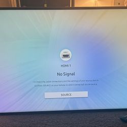 Samsung 43” UHD 4K TV