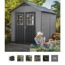 Keter Newton 7.5×11 Outdoor Storage Shed $1,500