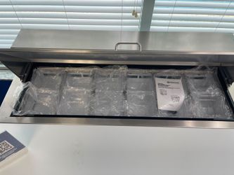 SANDWICH PREP TABLE 2 DOOR