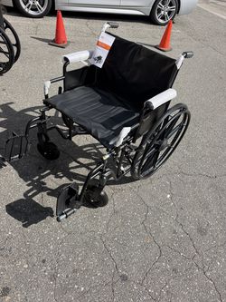 Brand new bariatric 24 inch wide wheelchair