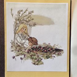 Vintage Green Tiger Press La Jolla Ca NOS Blank Greeting Card se