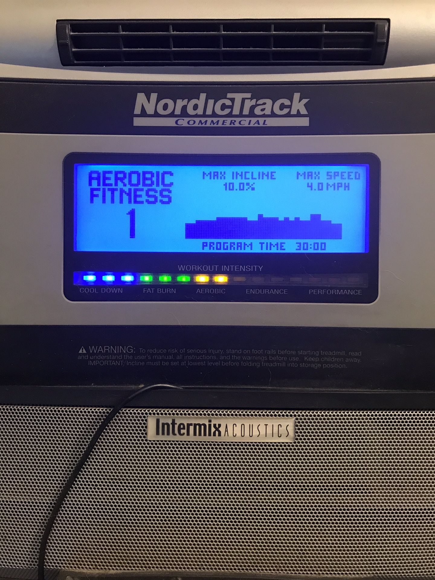 Treadmill- NordicTrack Commercial Grade