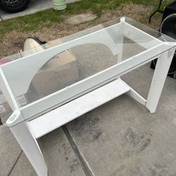 Glass Desk Table 