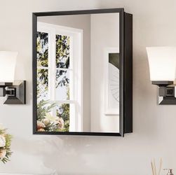 Black or white color available Bathroom Medicine Cabinet 14x24