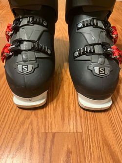 Salomon Quest Pro 90 Black Downhill Ski Boots Men's Size 28