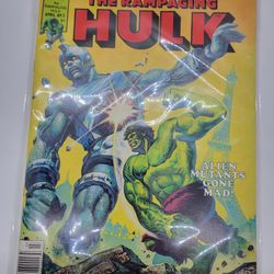 The Rampaging #2 Hulk Alien Mutants Gone Mad The Parisian Peril 1977