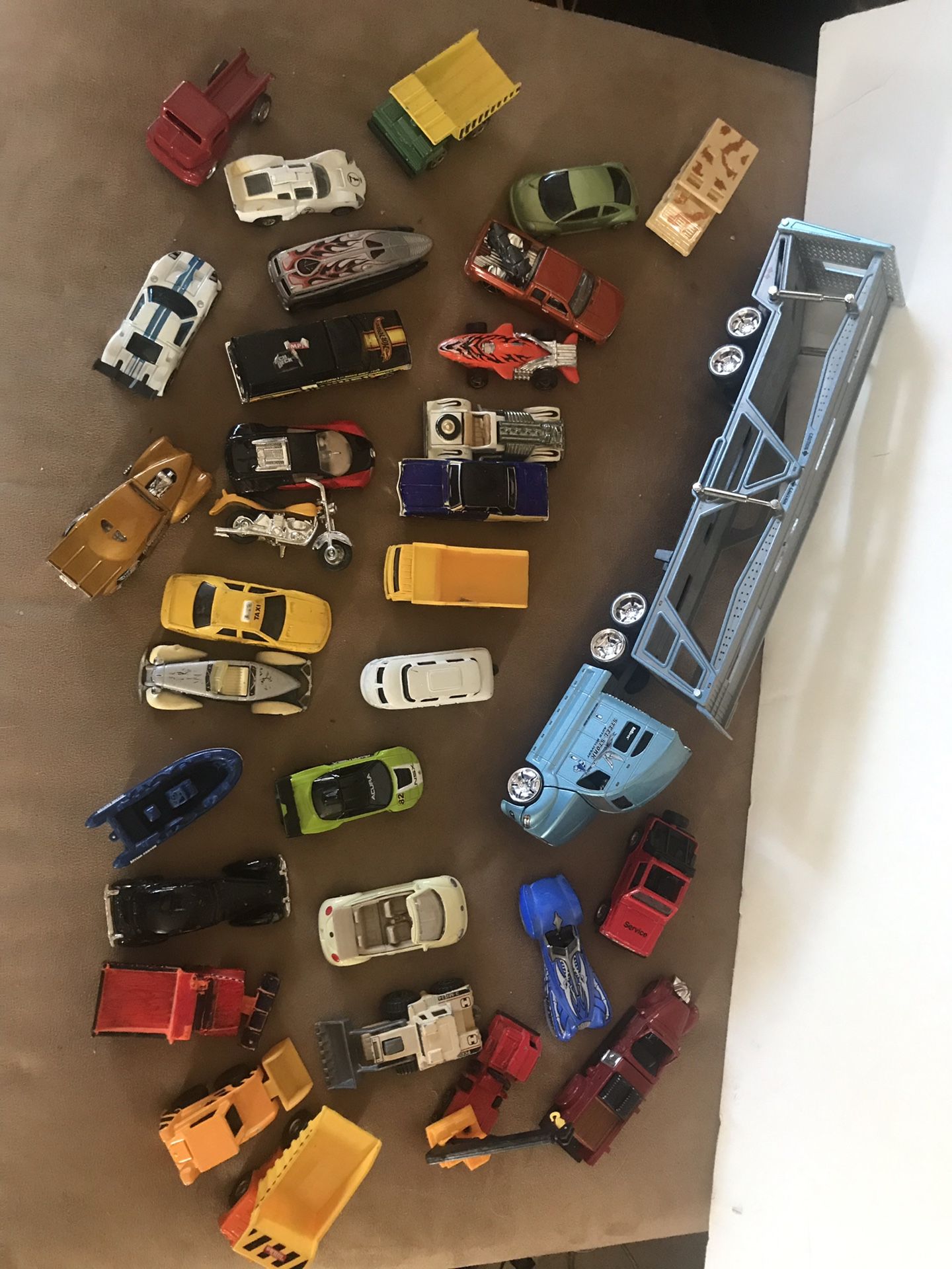 Cars and trucks
